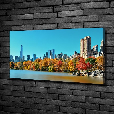 Canvas schilderij New York in de herfst
