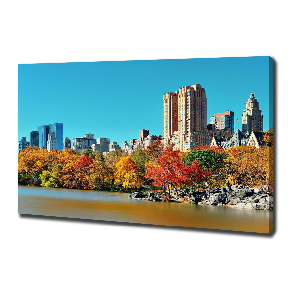 Canvas schilderij New York in de herfst