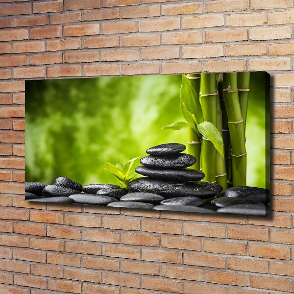 Canvas foto Zen-stenen