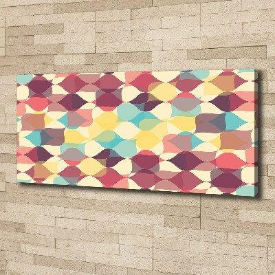 Foto op canvas Geometrische achtergrond