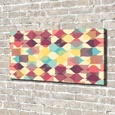 Foto op canvas Geometrische achtergrond