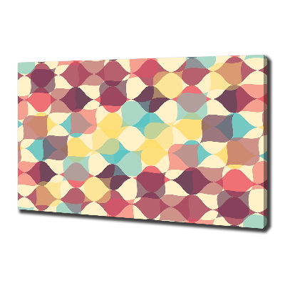 Foto op canvas Geometrische achtergrond