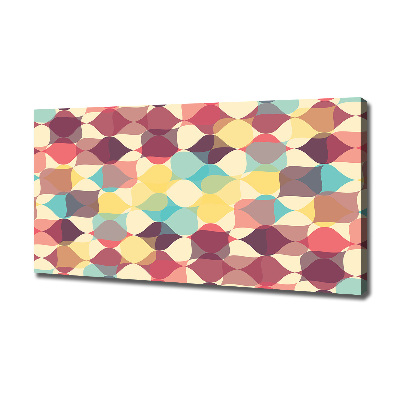 Foto op canvas Geometrische achtergrond