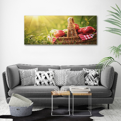 Foto canvas Appels in de mand
