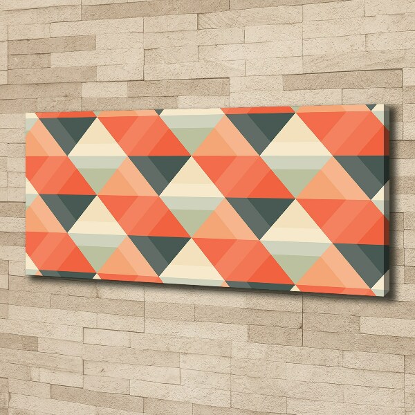 Canvas foto Geometrische achtergrond