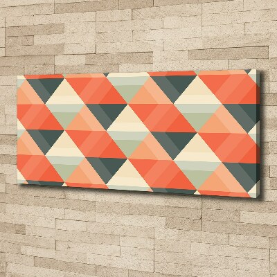 Canvas foto Geometrische achtergrond
