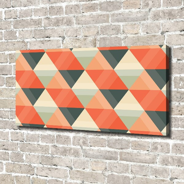 Canvas foto Geometrische achtergrond