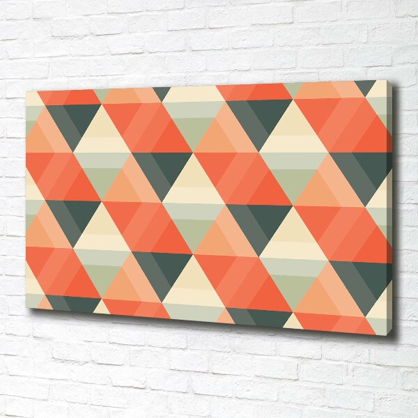 Canvas foto Geometrische achtergrond