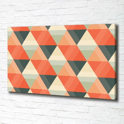 Canvas foto Geometrische achtergrond