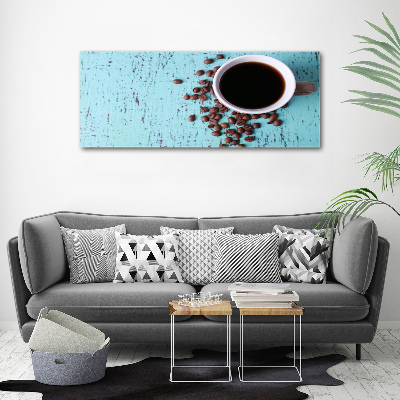 Canvas schilderij Zwarte koffie