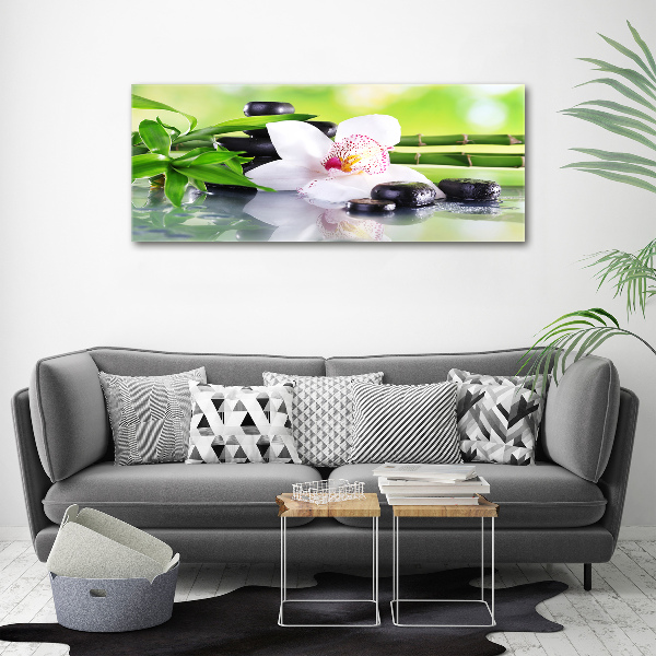 Schilderij op canvas Orchidee