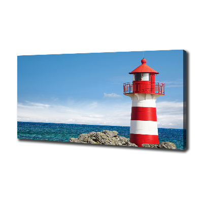 Canvas foto Vuurtoren