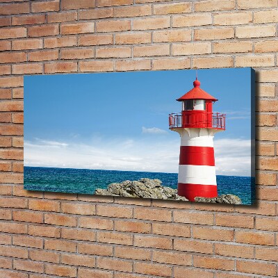 Canvas foto Vuurtoren