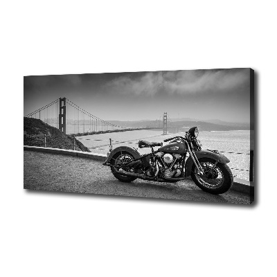 Foto op canvas Motorfiets