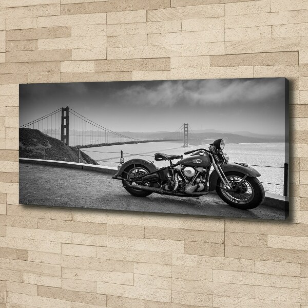 Foto op canvas Motorfiets