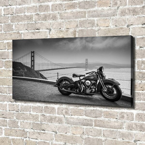 Foto op canvas Motorfiets