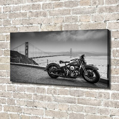 Foto op canvas Motorfiets
