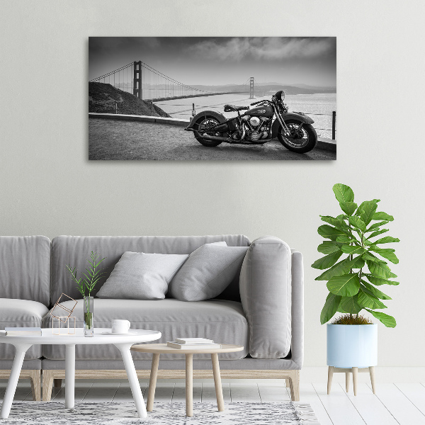 Foto op canvas Motorfiets