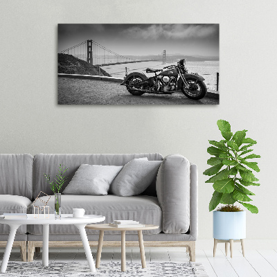 Foto op canvas Motorfiets