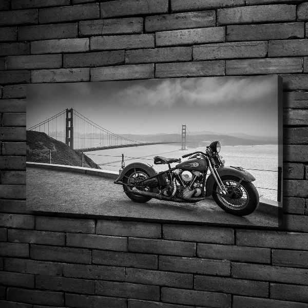 Foto op canvas Motorfiets