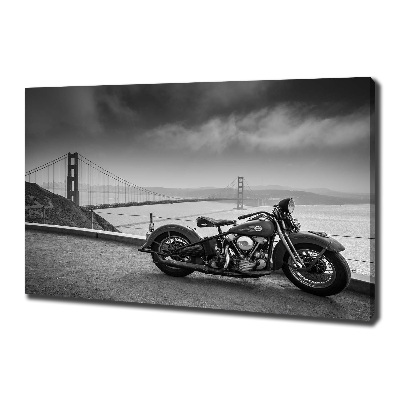 Foto op canvas Motorfiets
