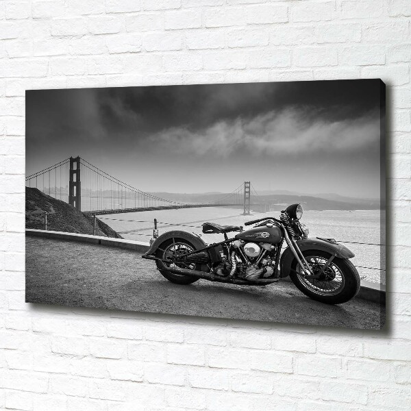 Foto op canvas Motorfiets