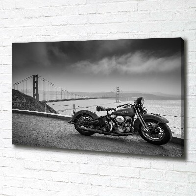 Foto op canvas Motorfiets