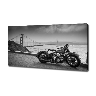 Foto op canvas Motorfiets
