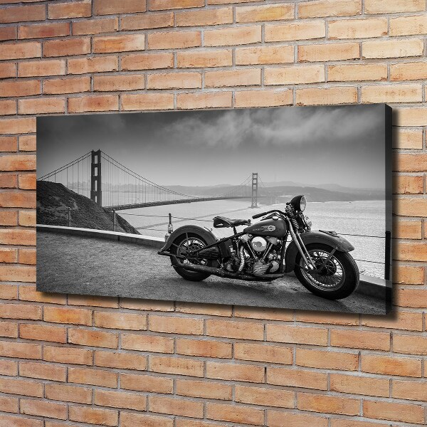 Foto op canvas Motorfiets