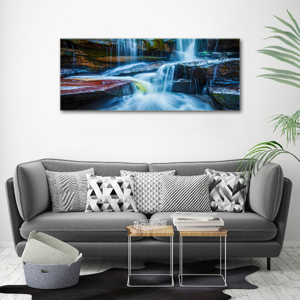 Foto canvas Tropische waterval