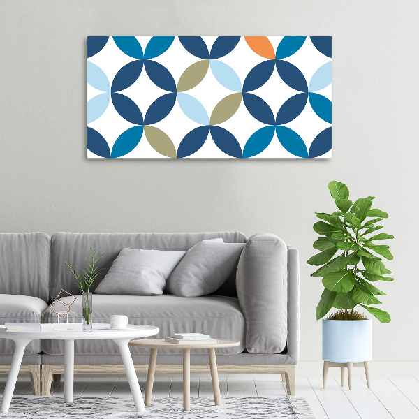 Canvas schilderij Geometrische achtergrond