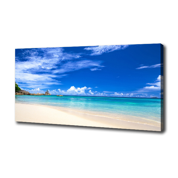 Canvas foto Tropisch strand