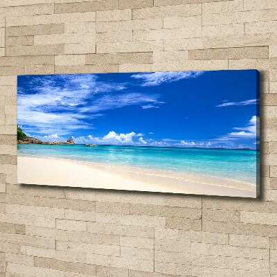 Canvas foto Tropisch strand