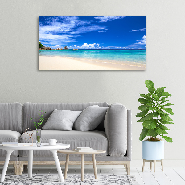 Canvas foto Tropisch strand