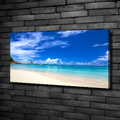 Canvas foto Tropisch strand