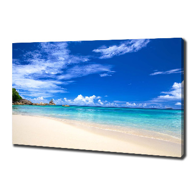 Canvas foto Tropisch strand