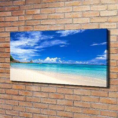 Canvas foto Tropisch strand