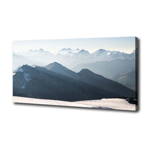 Foto op canvas Bergtoppen