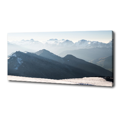 Foto op canvas Bergtoppen