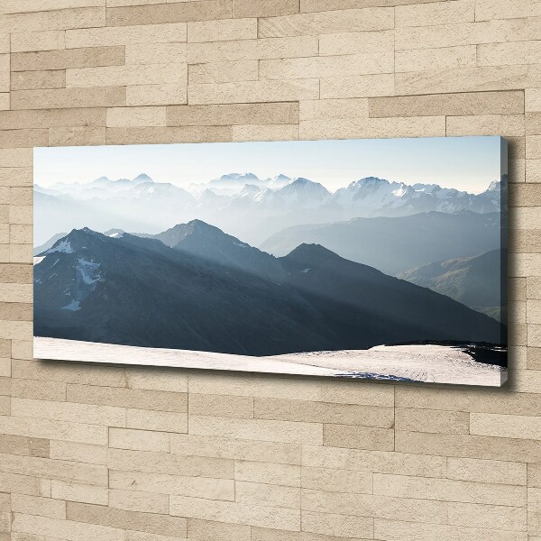 Foto op canvas Bergtoppen