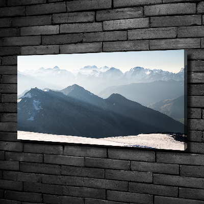 Foto op canvas Bergtoppen