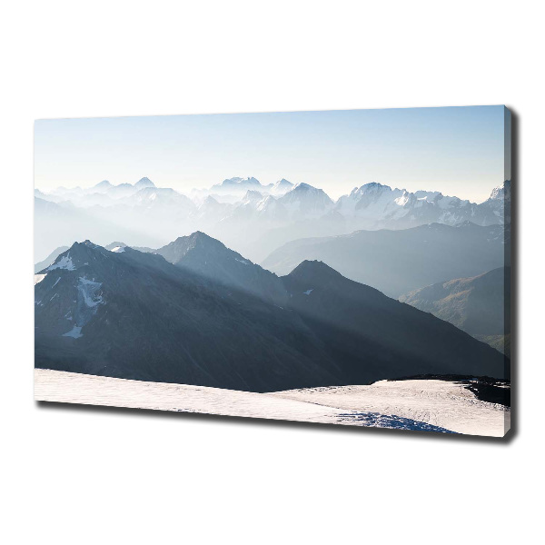 Foto op canvas Bergtoppen