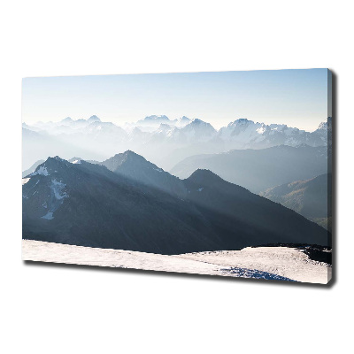 Foto op canvas Bergtoppen