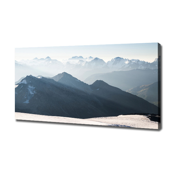Foto op canvas Bergtoppen