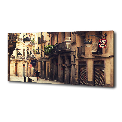 Foto op canvas Straten van Barcelona