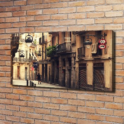 Foto op canvas Straten van Barcelona