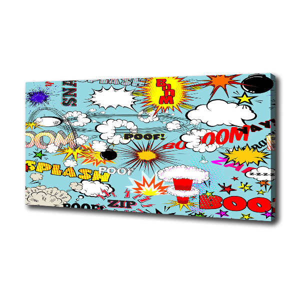 Canvas schilderij strips