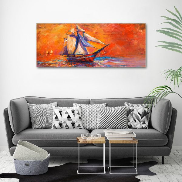 Foto canvas Ruimteschip