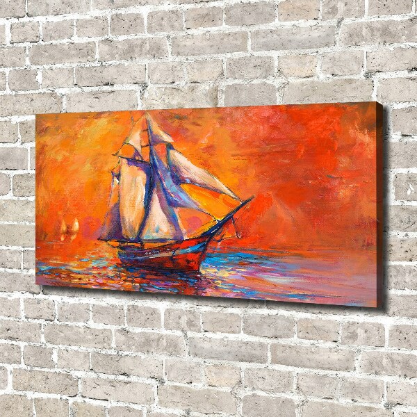 Foto canvas Ruimteschip