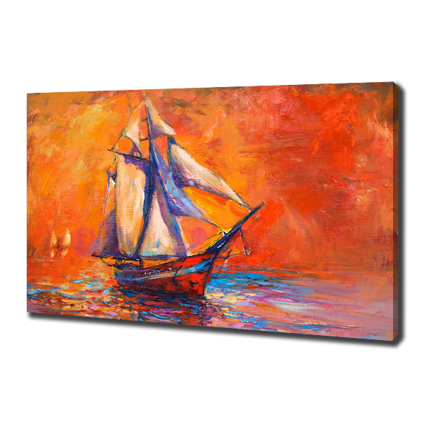 Foto canvas Ruimteschip
